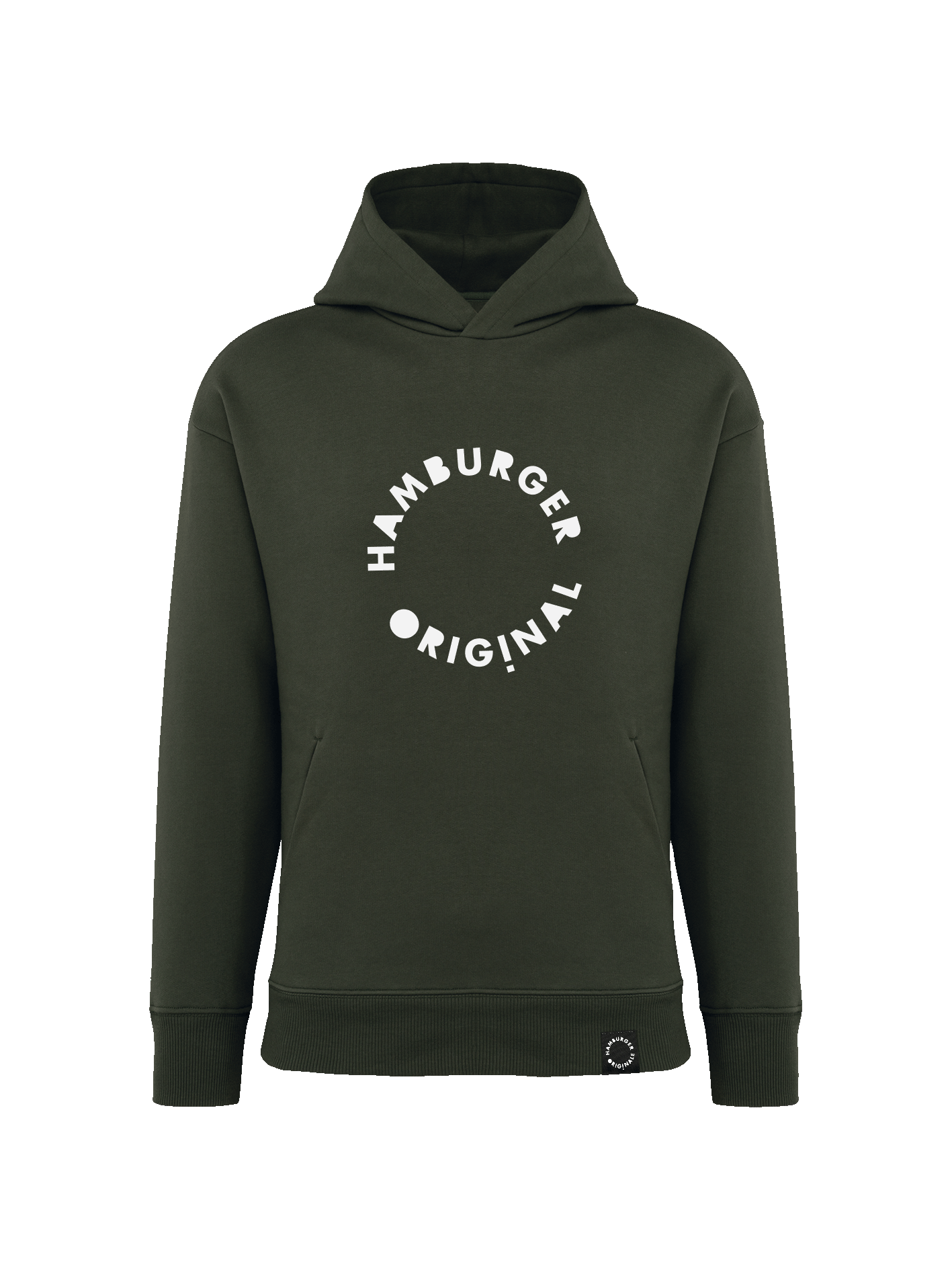 Schwerer Hoodie aus Bio-Baumwolle Made in Portugal Oversized