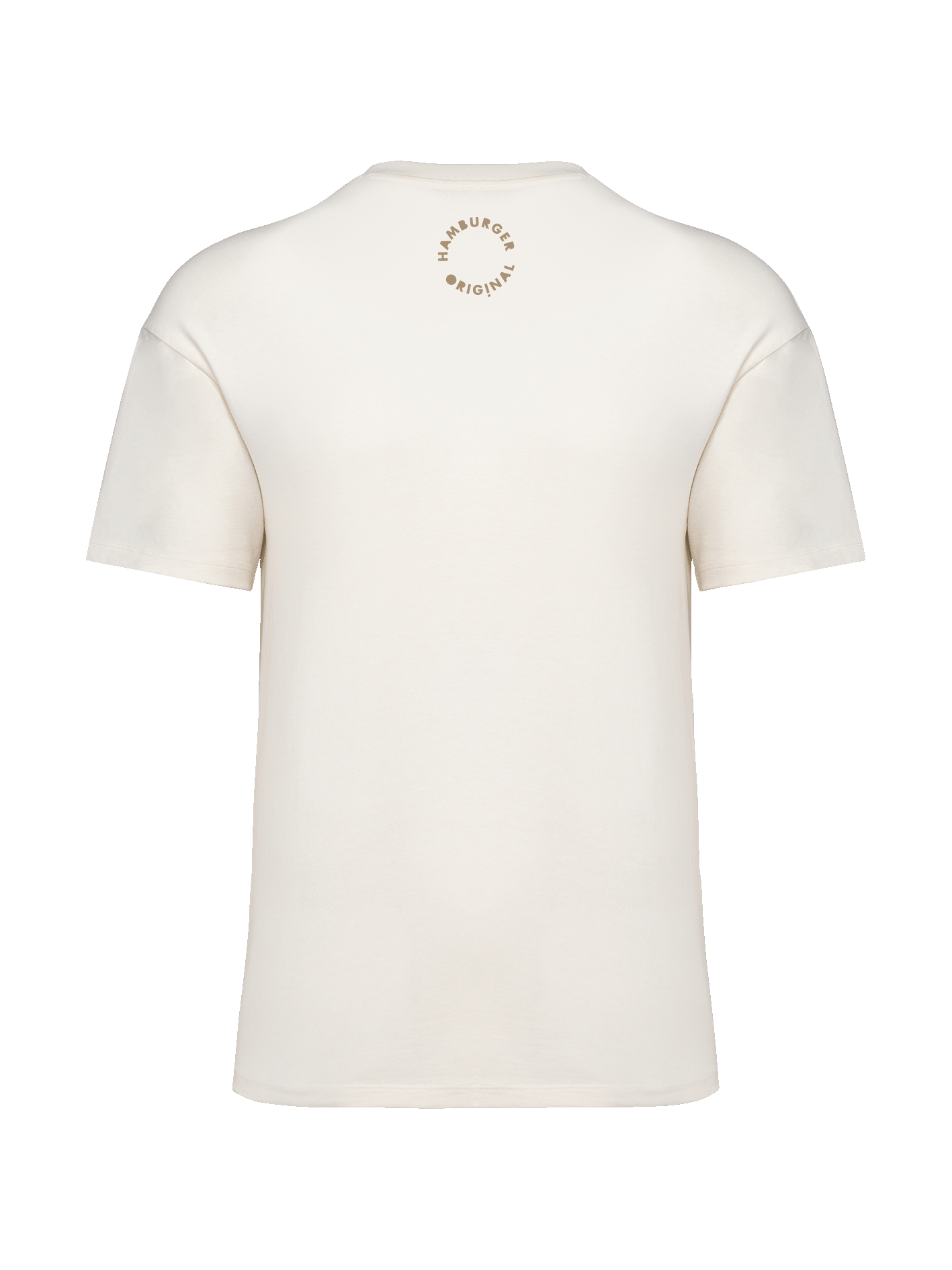 Oversized T-Shirt mit Zeichnung "Sex Drugs & Franzbrötchen" Made in Portugal