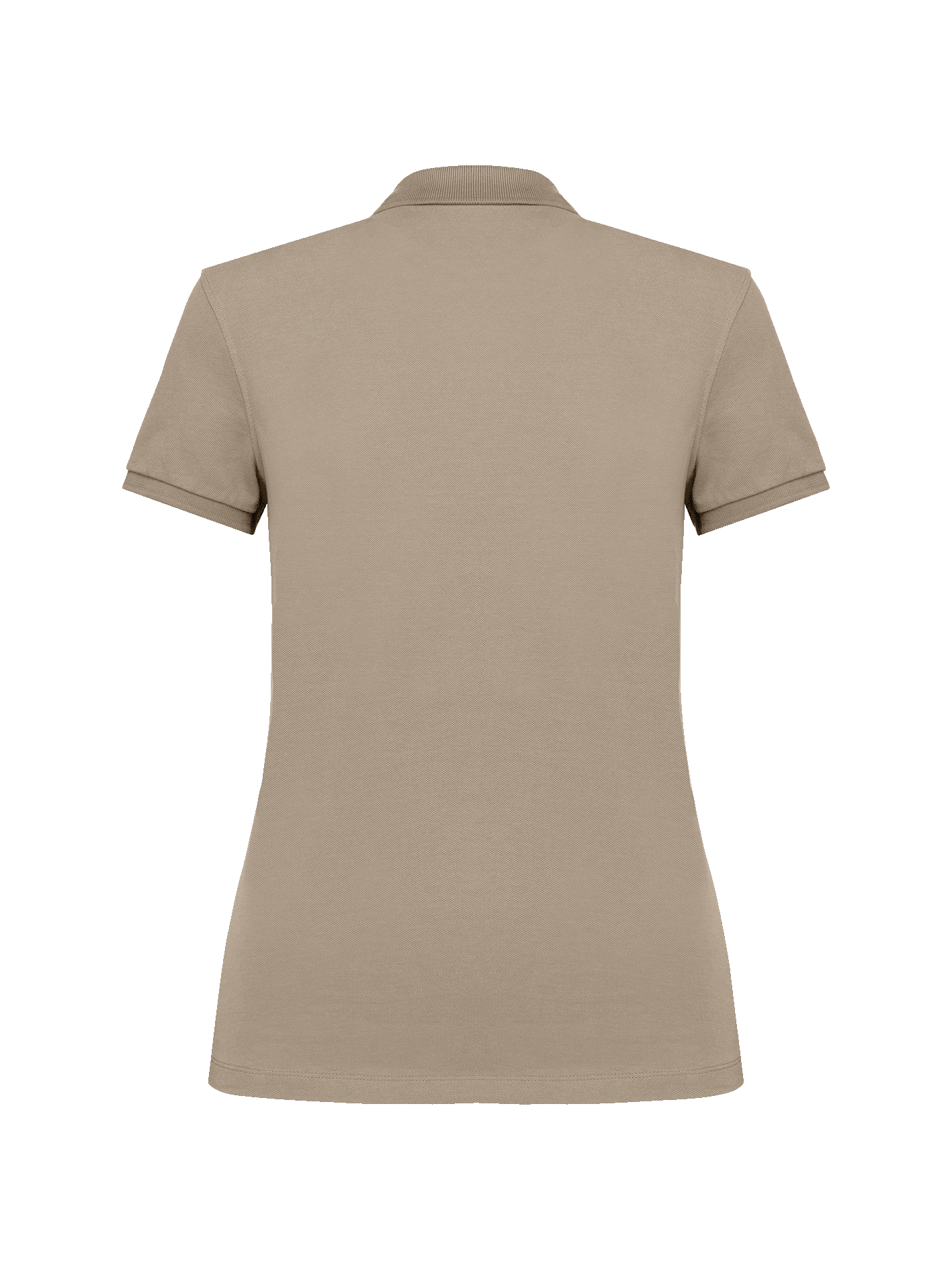 Polo-Shirt tailliert mit Logo aus Bio-Baumwolle