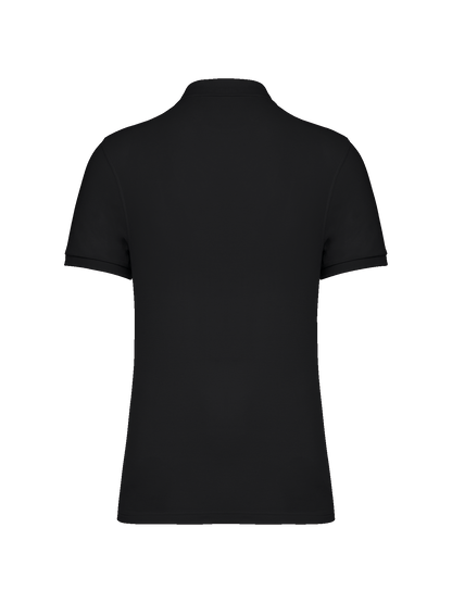 Polo-Shirt aus Bio-Baumwolle mit Ton in Ton Logo