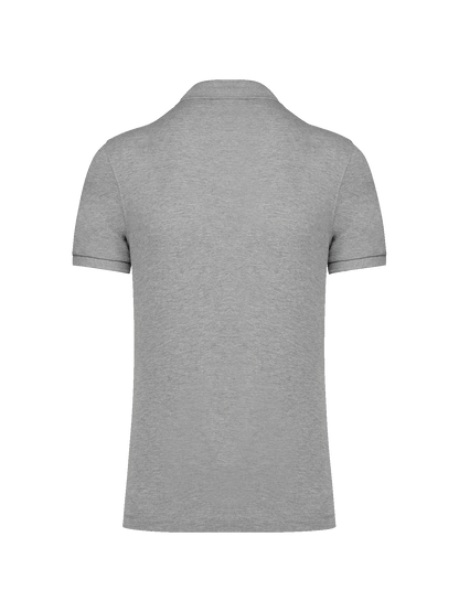 Polo-Shirt aus Bio-Baumwolle mit Ton in Ton Logo