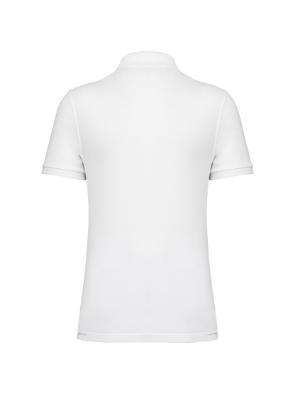 Polo-Shirt aus Bio-Baumwolle mit Ton in Ton Logo