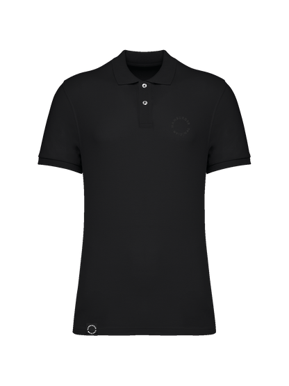 Polo-Shirt aus Bio-Baumwolle mit Ton in Ton Logo