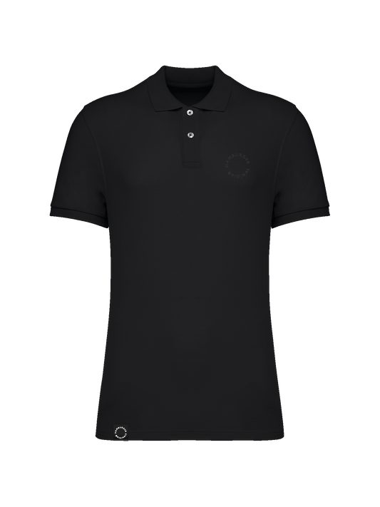 Polo-Shirt aus Bio-Baumwolle mit Ton in Ton Logo