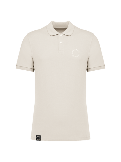 Polo-Shirt aus Bio-Baumwolle mit Ton in Ton Logo