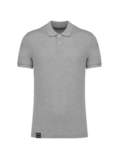 Polo-Shirt aus Bio-Baumwolle mit Ton in Ton Logo