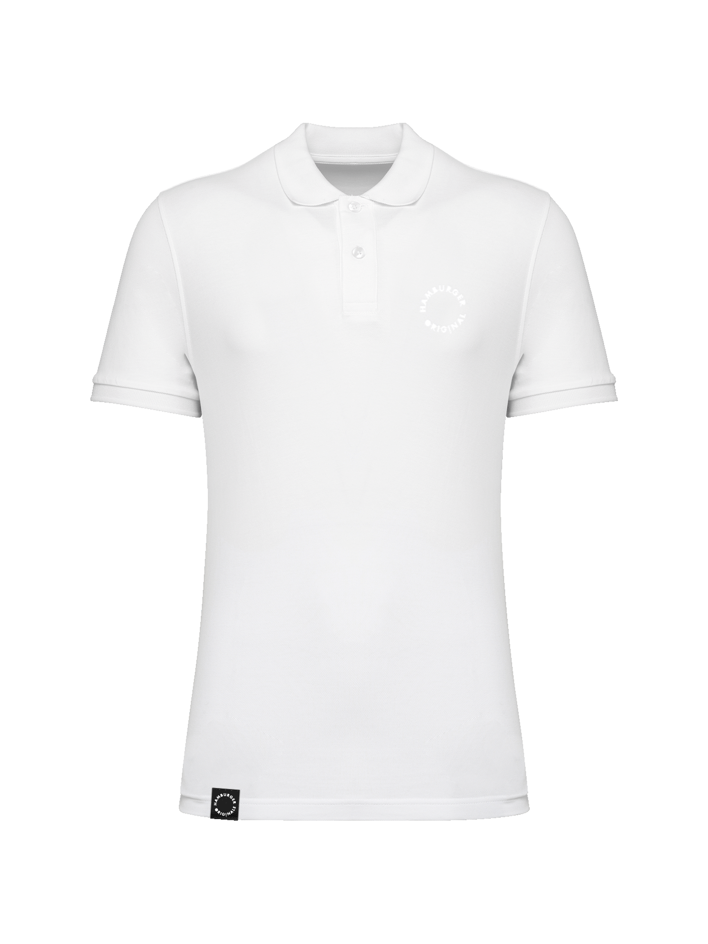 Polo-Shirt aus Bio-Baumwolle mit Ton in Ton Logo