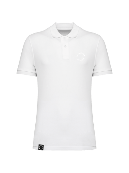 Polo-Shirt aus Bio-Baumwolle mit Ton in Ton Logo