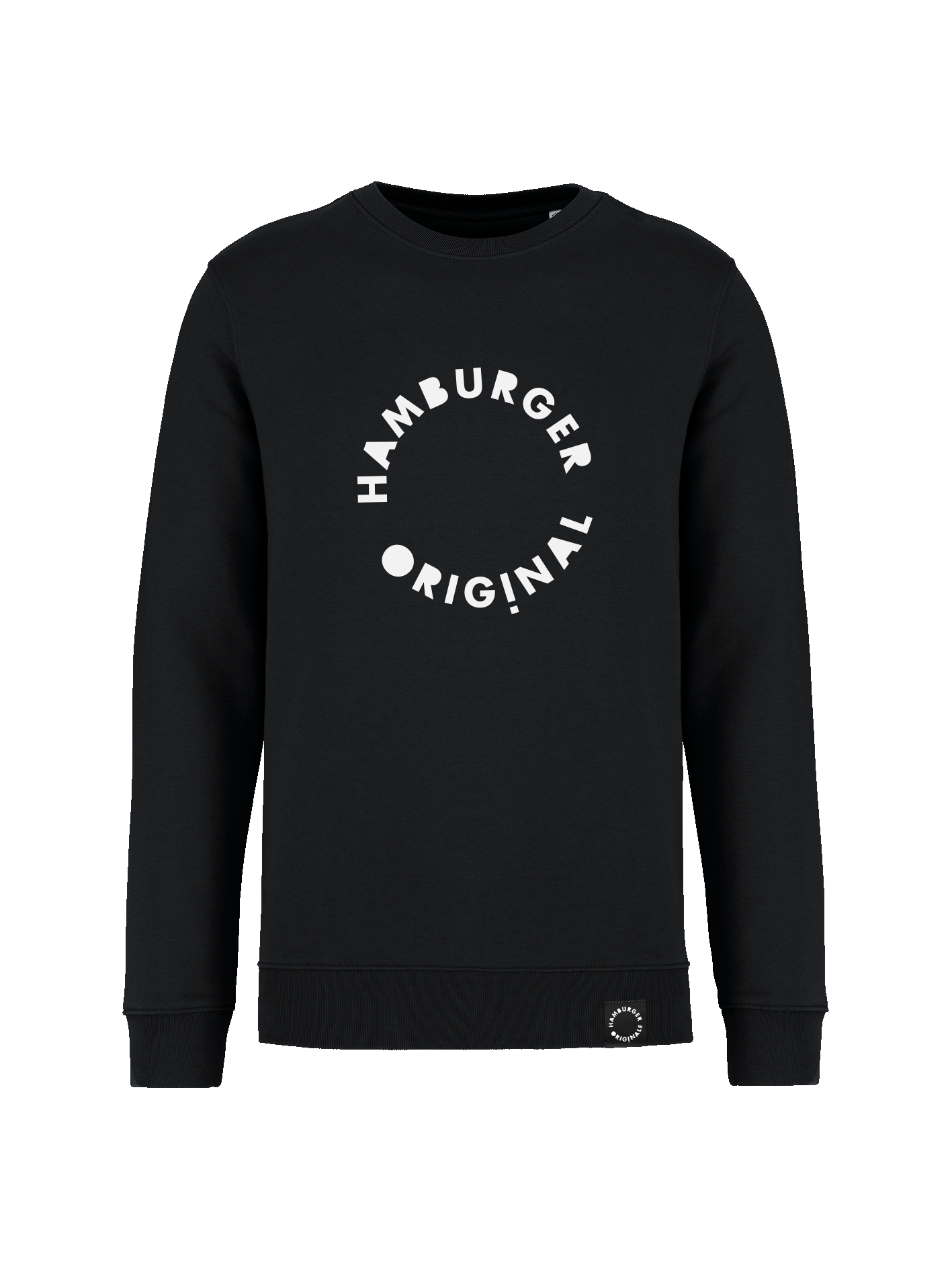 Sweatshirt aus Bio-Baumwolle mit Logo