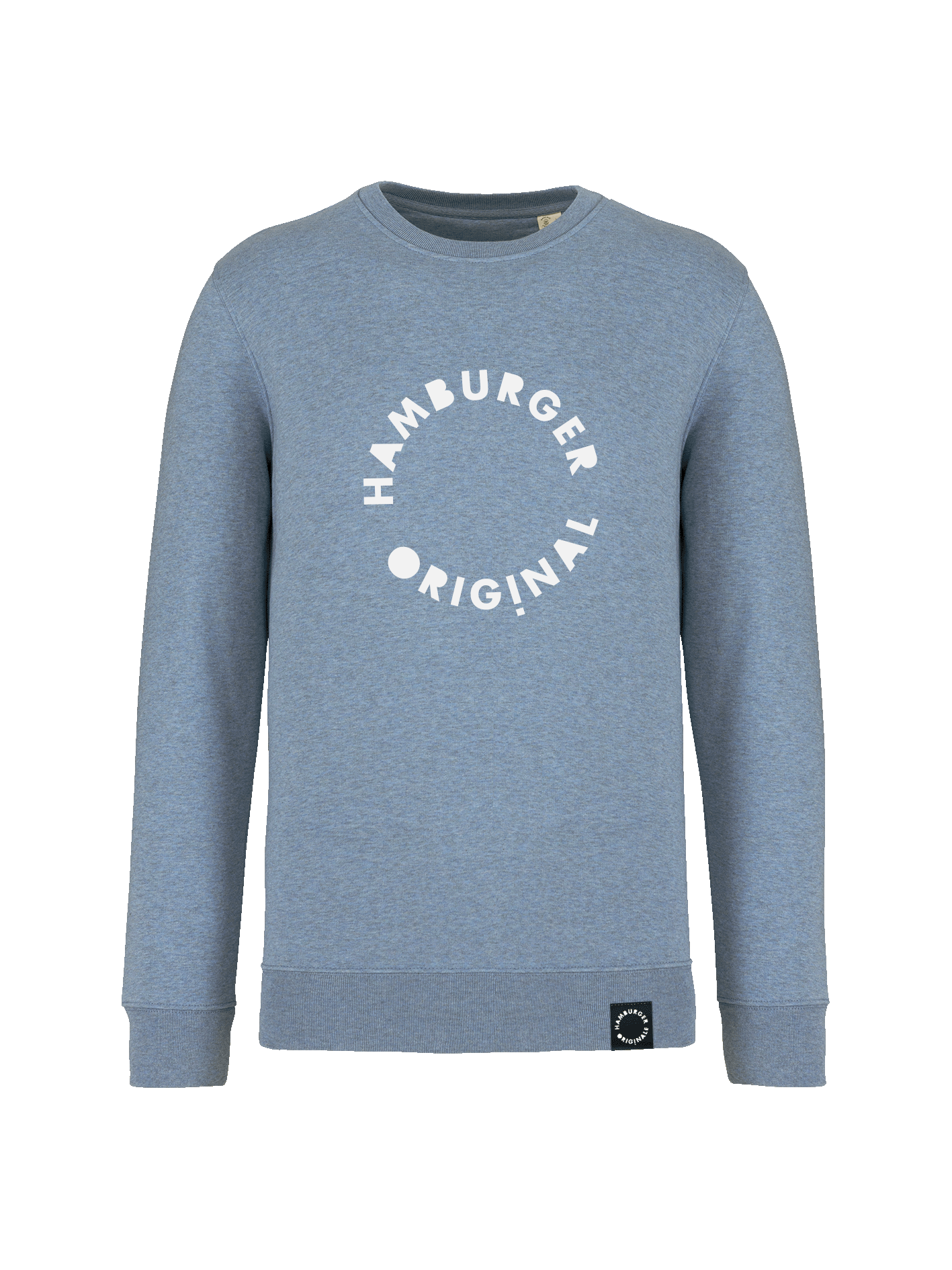 Sweatshirt aus Bio-Baumwolle mit Logo