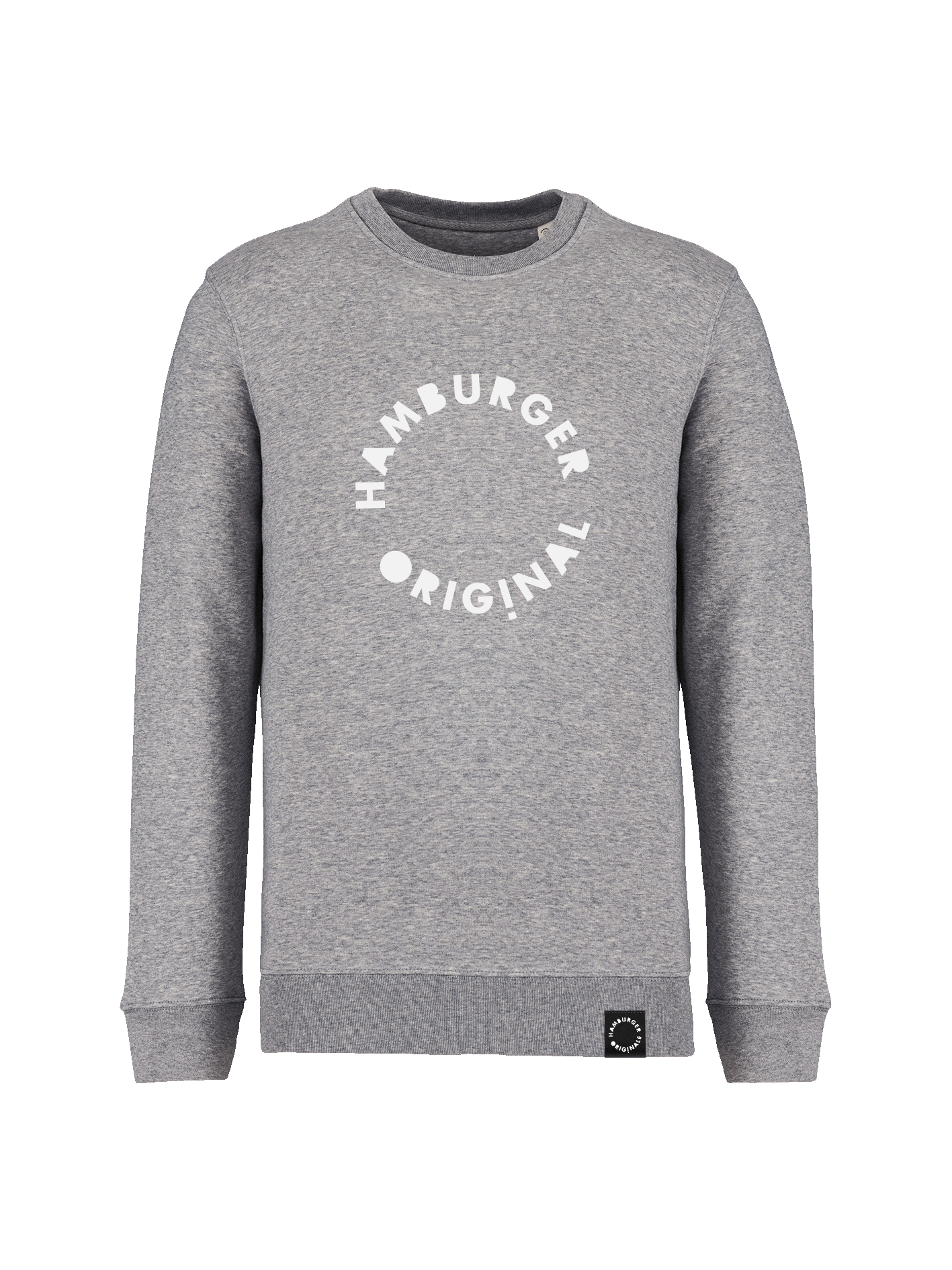 Sweatshirt aus Bio-Baumwolle mit Logo