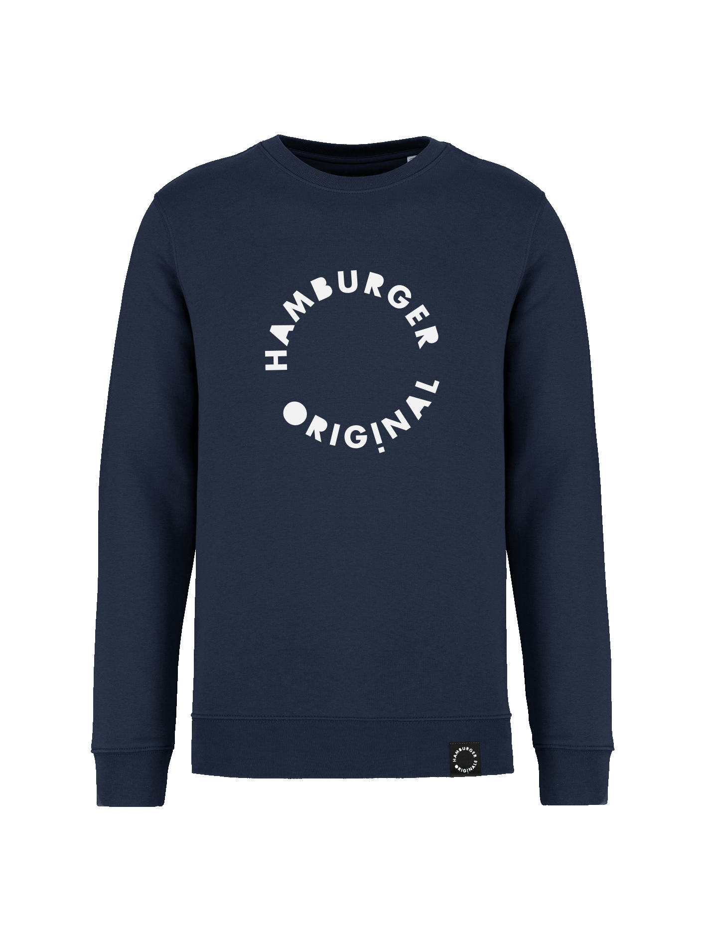 Sweatshirt aus Bio-Baumwolle mit Logo