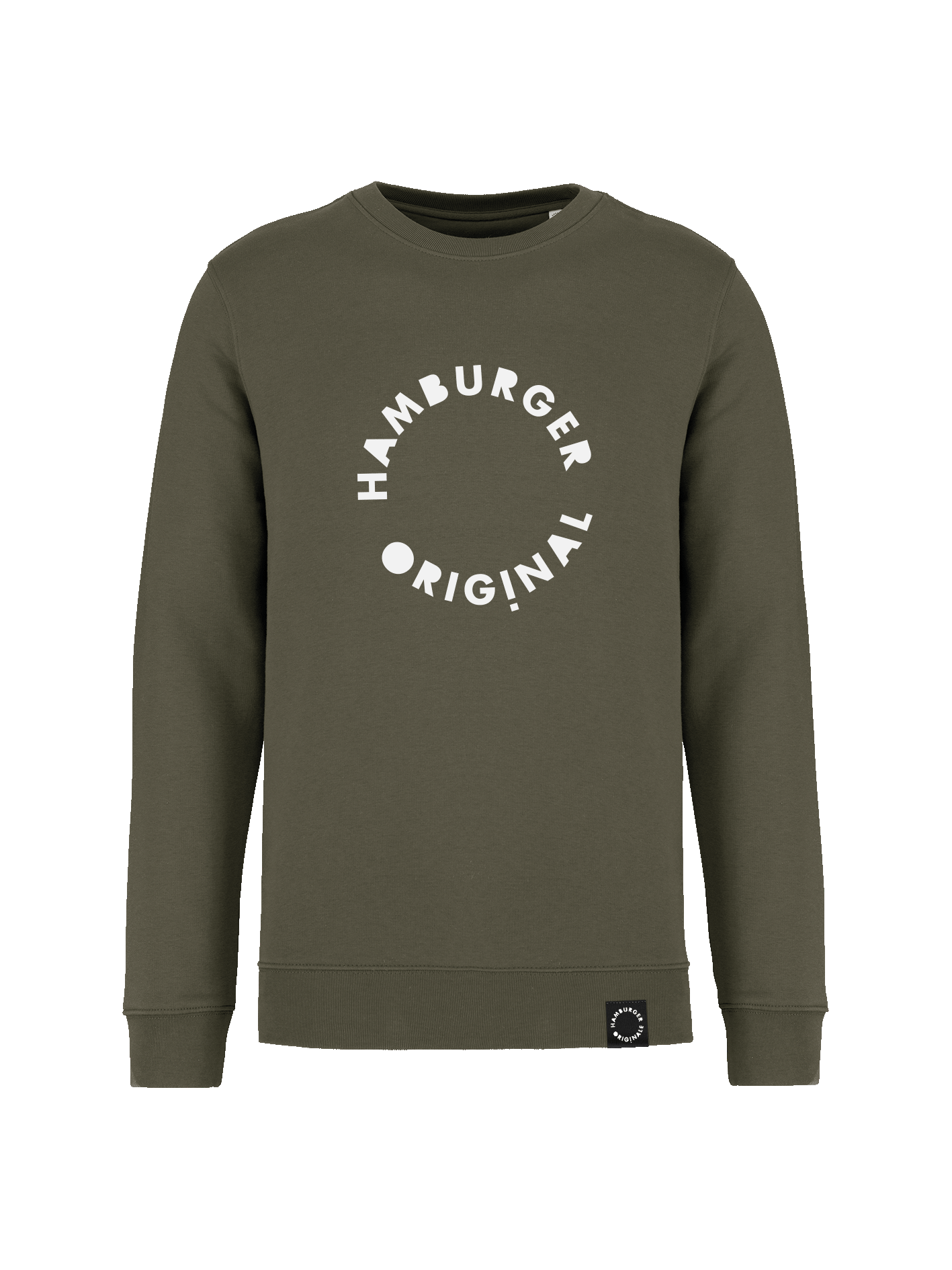 Sweatshirt aus Bio-Baumwolle mit Logo