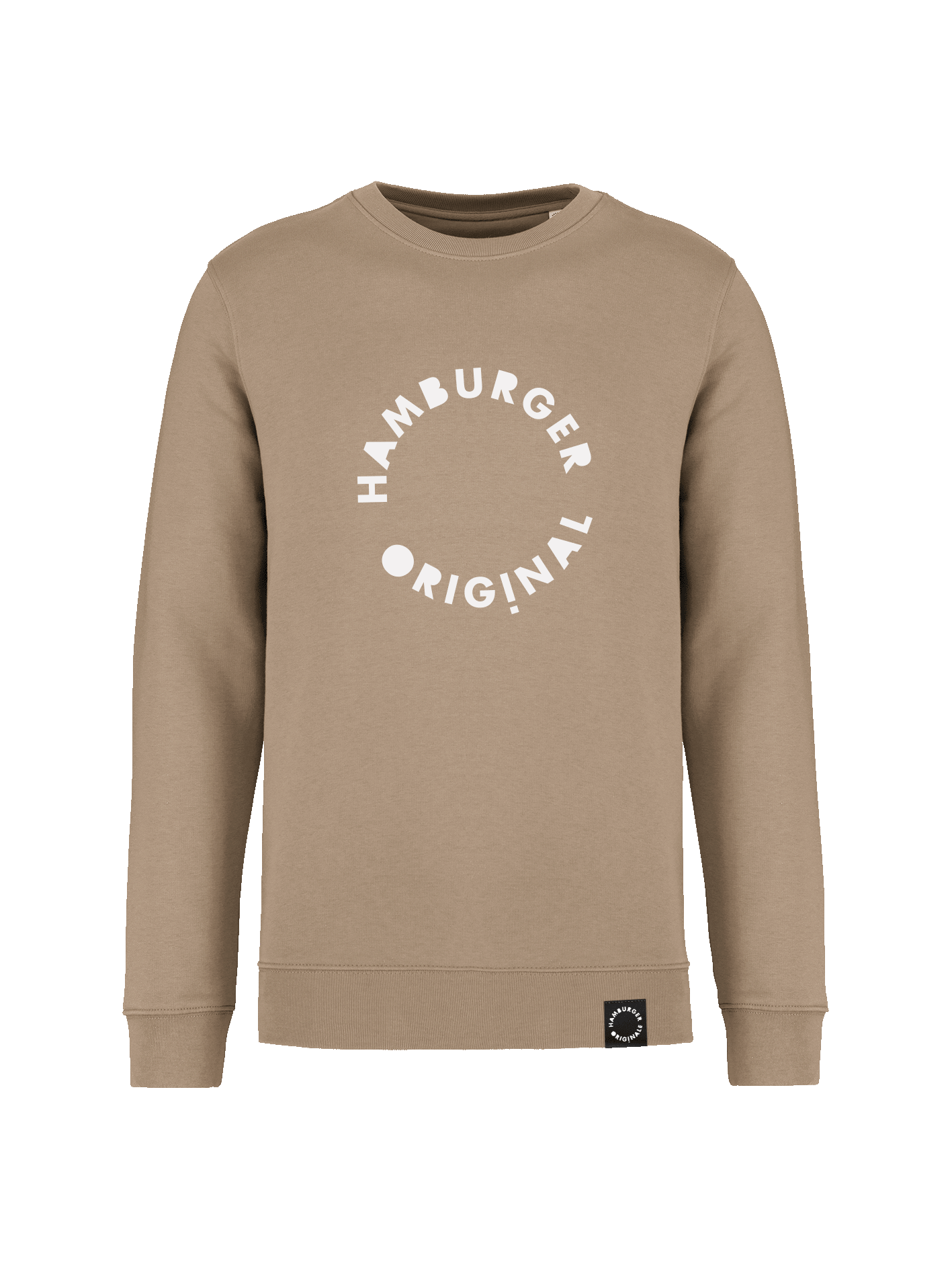 Sweatshirt aus Bio-Baumwolle mit Logo