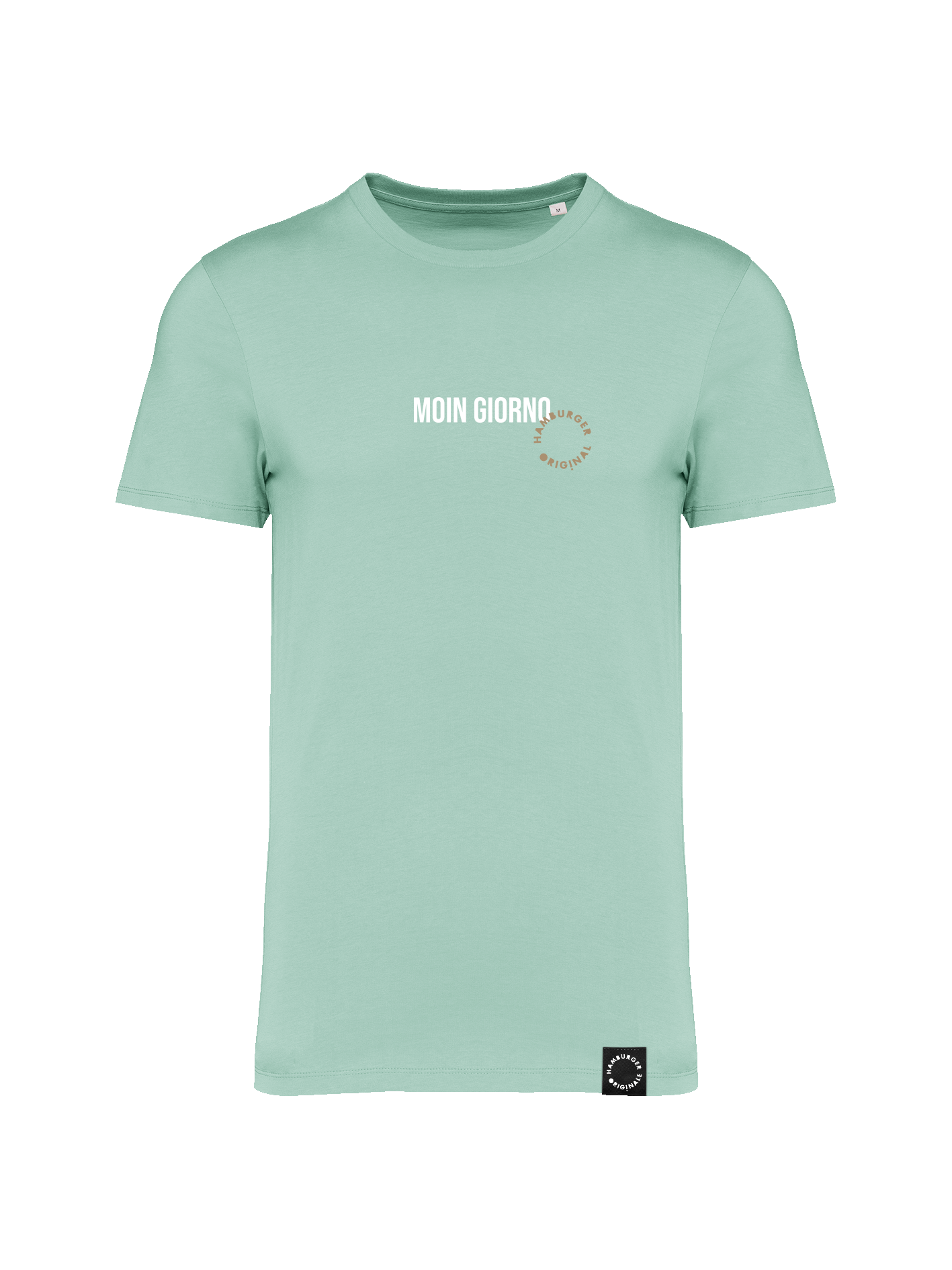 T-Shirt aus Bio-Baumwolle "Moin Giorno"