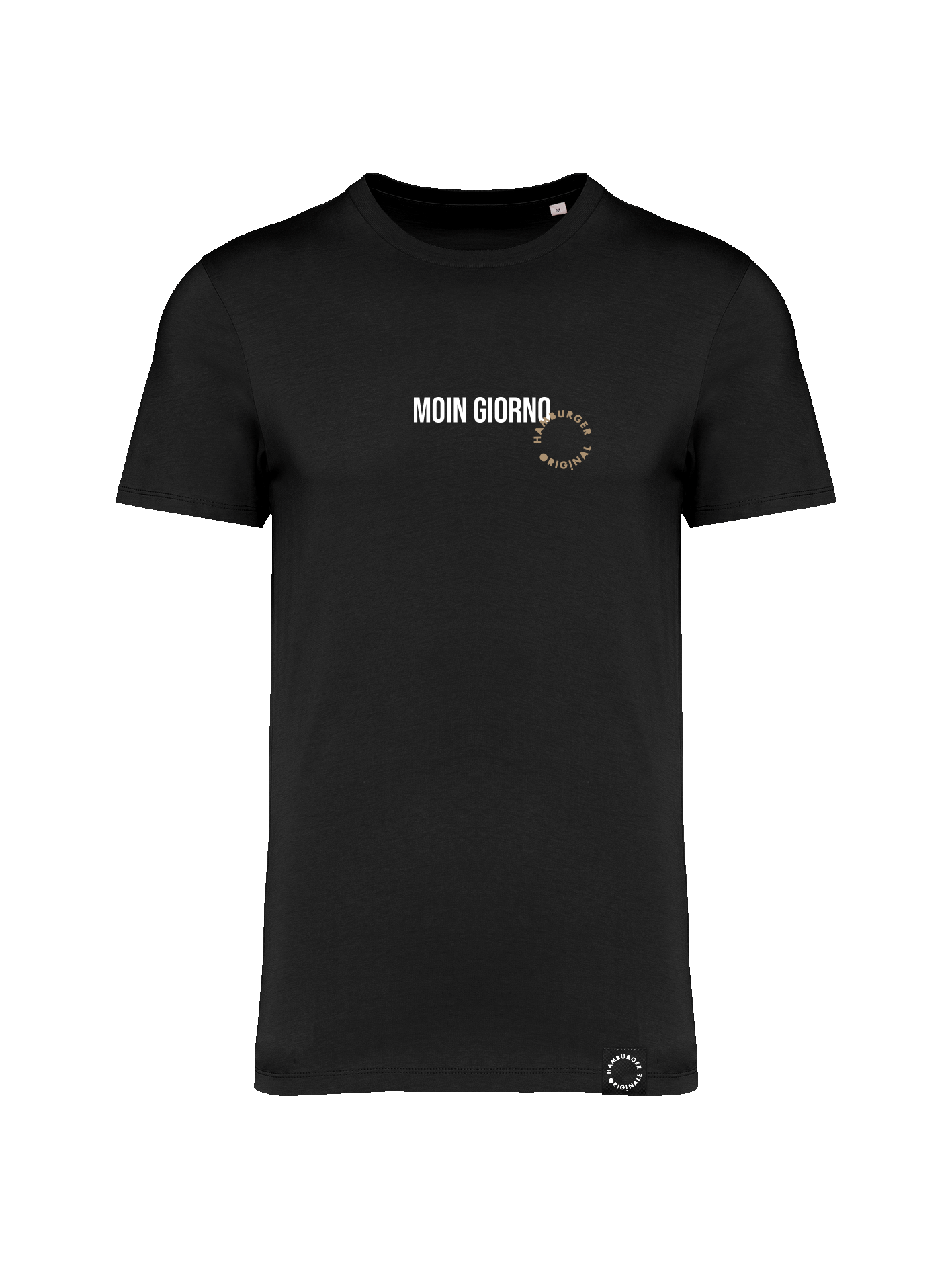 T-Shirt aus Bio-Baumwolle "Moin Giorno"