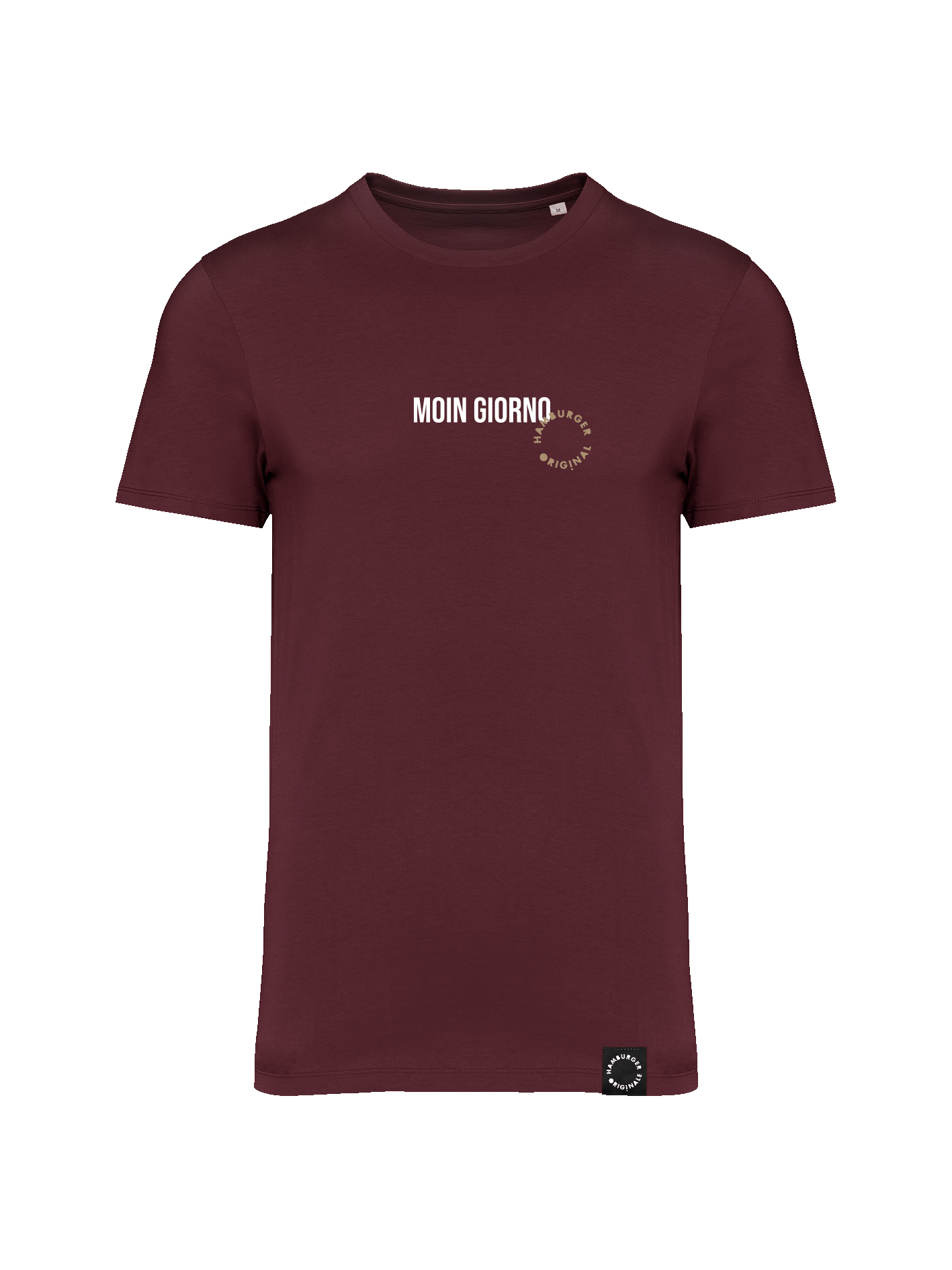 T-Shirt aus Bio-Baumwolle "Moin Giorno"