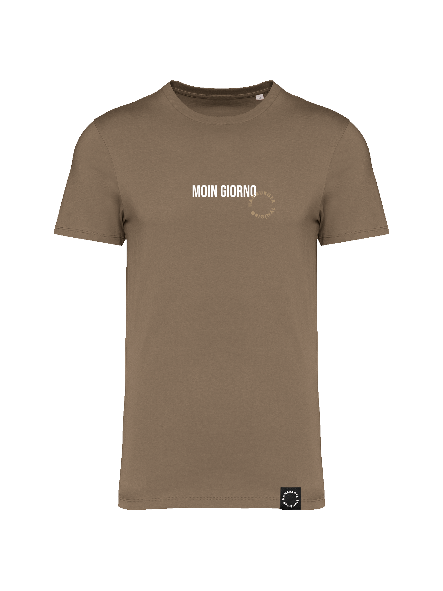 T-Shirt aus Bio-Baumwolle "Moin Giorno"