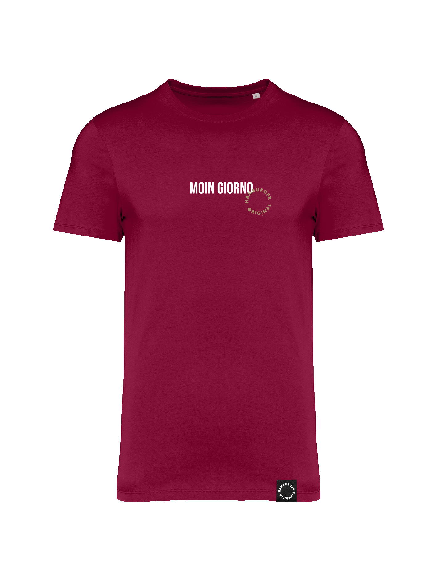 T-Shirt aus Bio-Baumwolle "Moin Giorno"