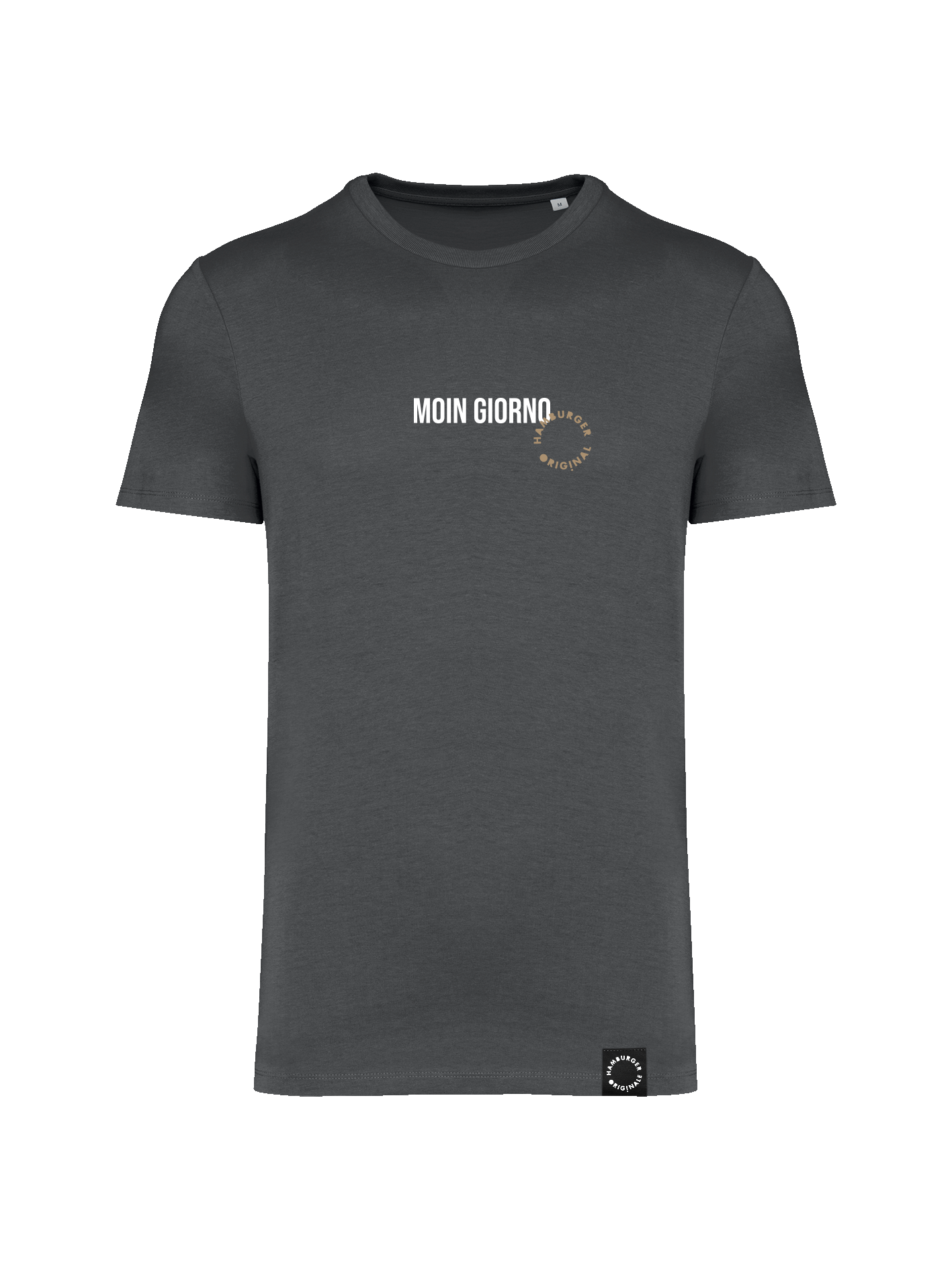 T-Shirt aus Bio-Baumwolle "Moin Giorno"