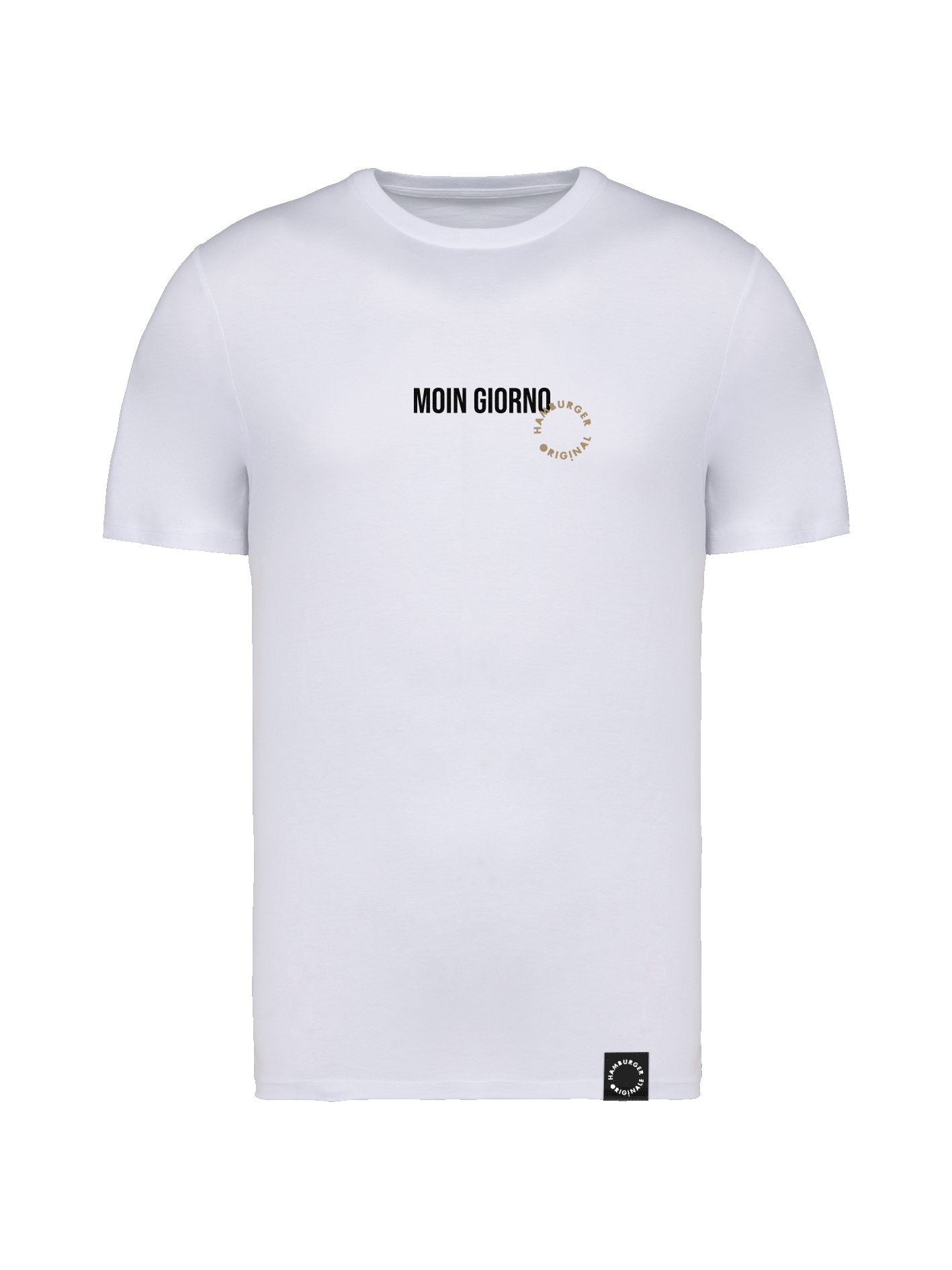 T-Shirt aus Bio-Baumwolle "Moin Giorno"