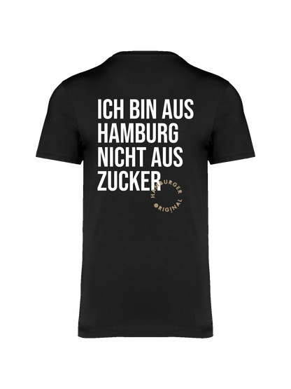 T-Shirt aus Bio-Baumwolle "Ich bin aus Hamburg - nicht aus Zucker"