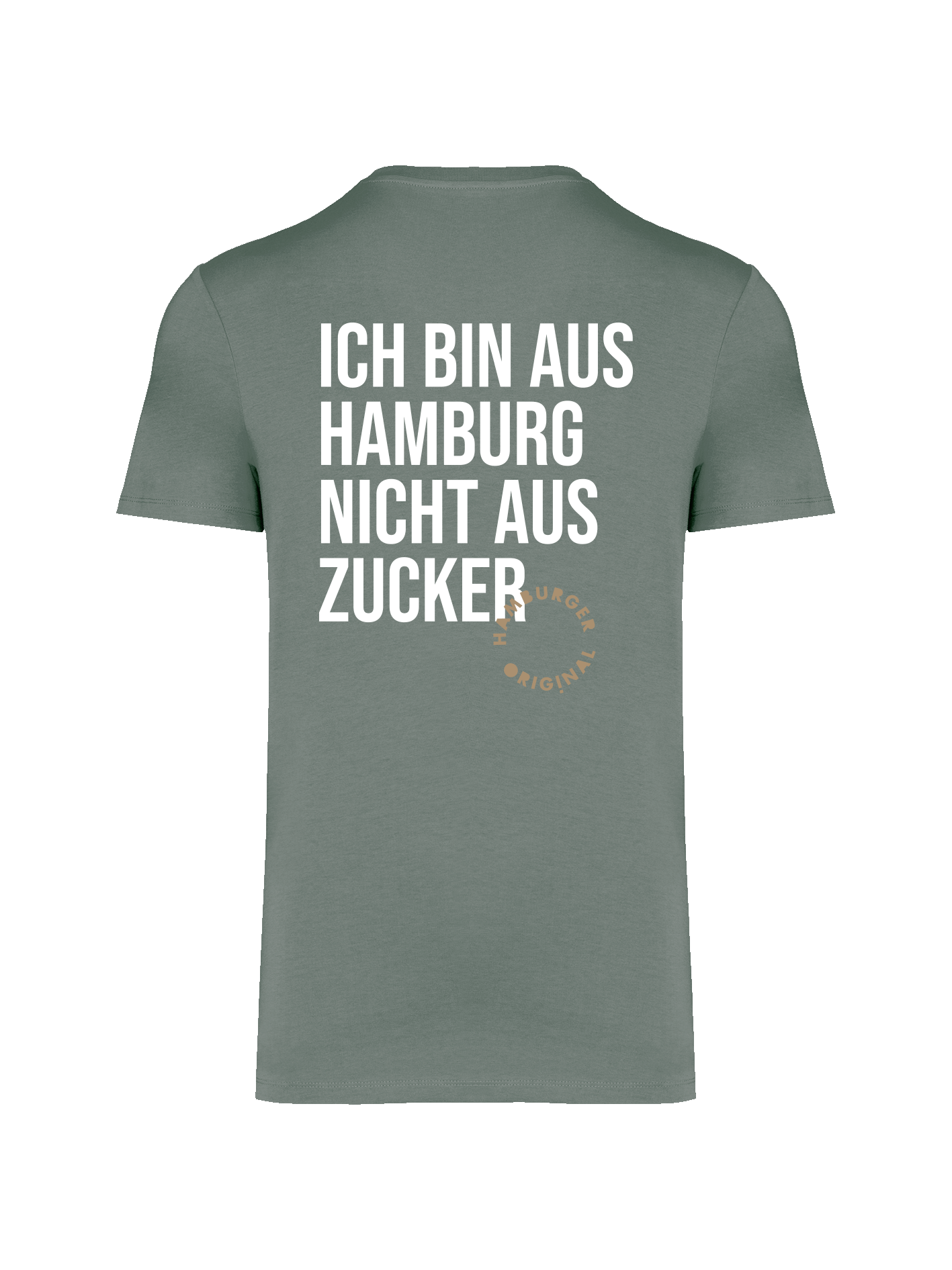 T-Shirt aus Bio-Baumwolle "Ich bin aus Hamburg - nicht aus Zucker"