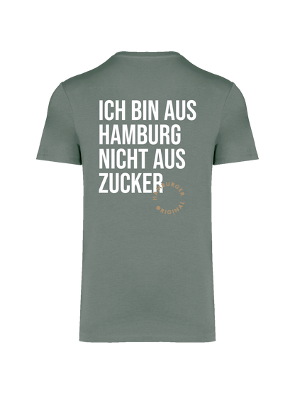 T-Shirt aus Bio-Baumwolle "Ich bin aus Hamburg - nicht aus Zucker"