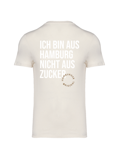 T-Shirt aus Bio-Baumwolle "Ich bin aus Hamburg - nicht aus Zucker"