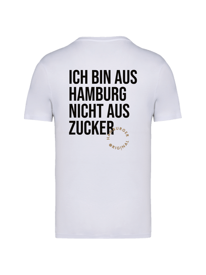 T-Shirt aus Bio-Baumwolle "Ich bin aus Hamburg - nicht aus Zucker"