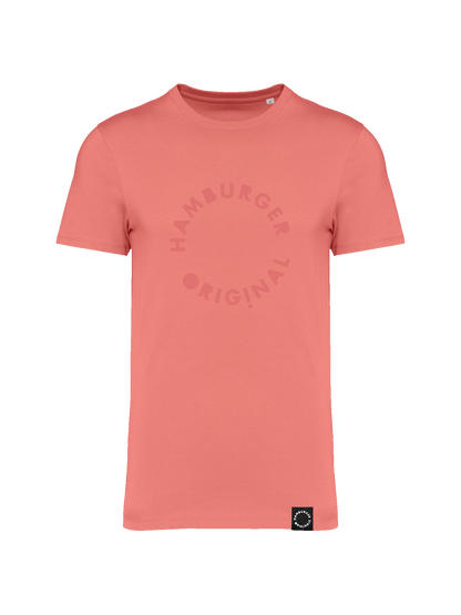 T-Shirt aus Bio-Baumwolle mit Ton in Ton Logo