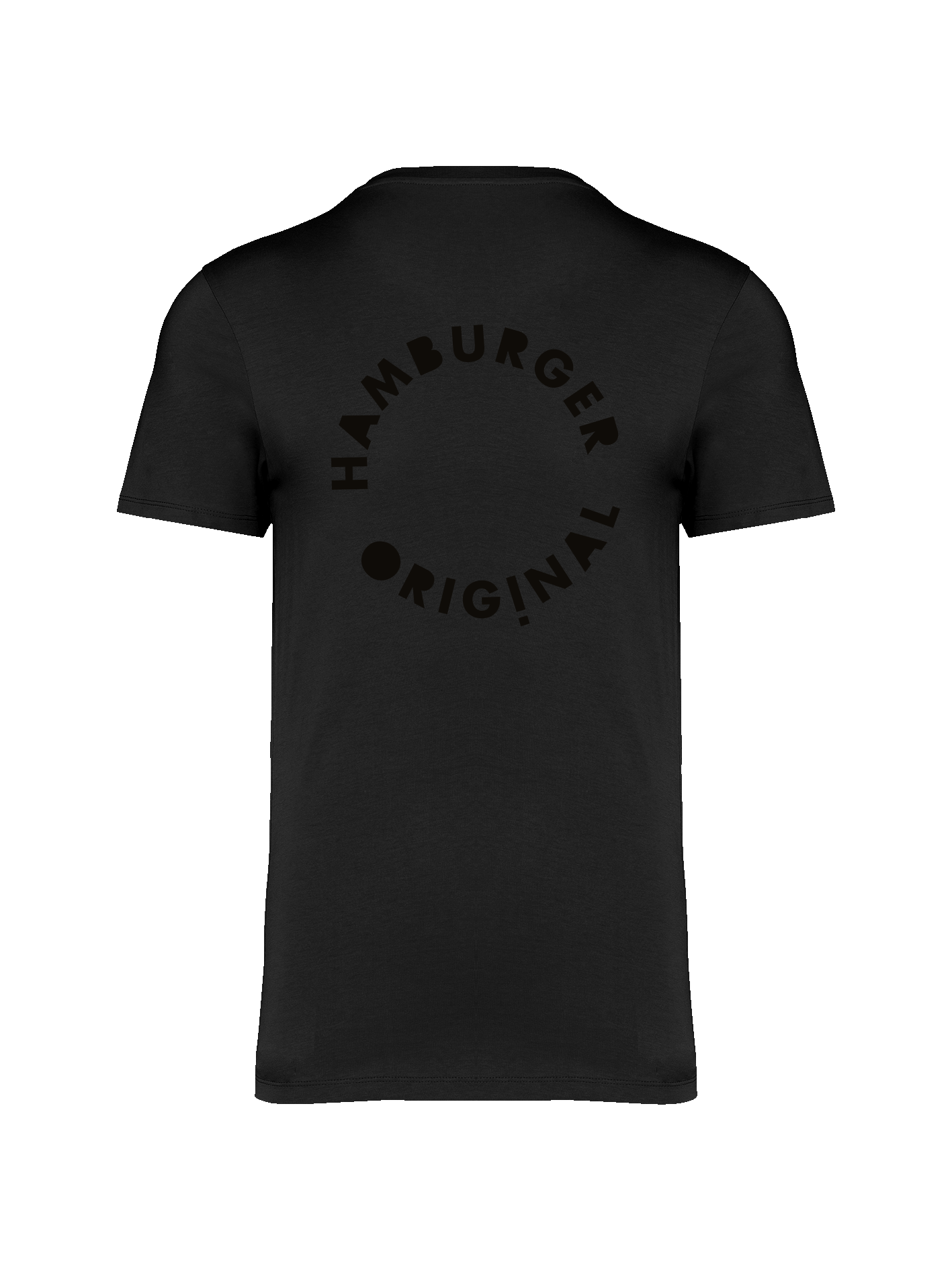 T-Shirt aus Bio-Baumwolle mit Ton in Ton Logo vorne und hinten