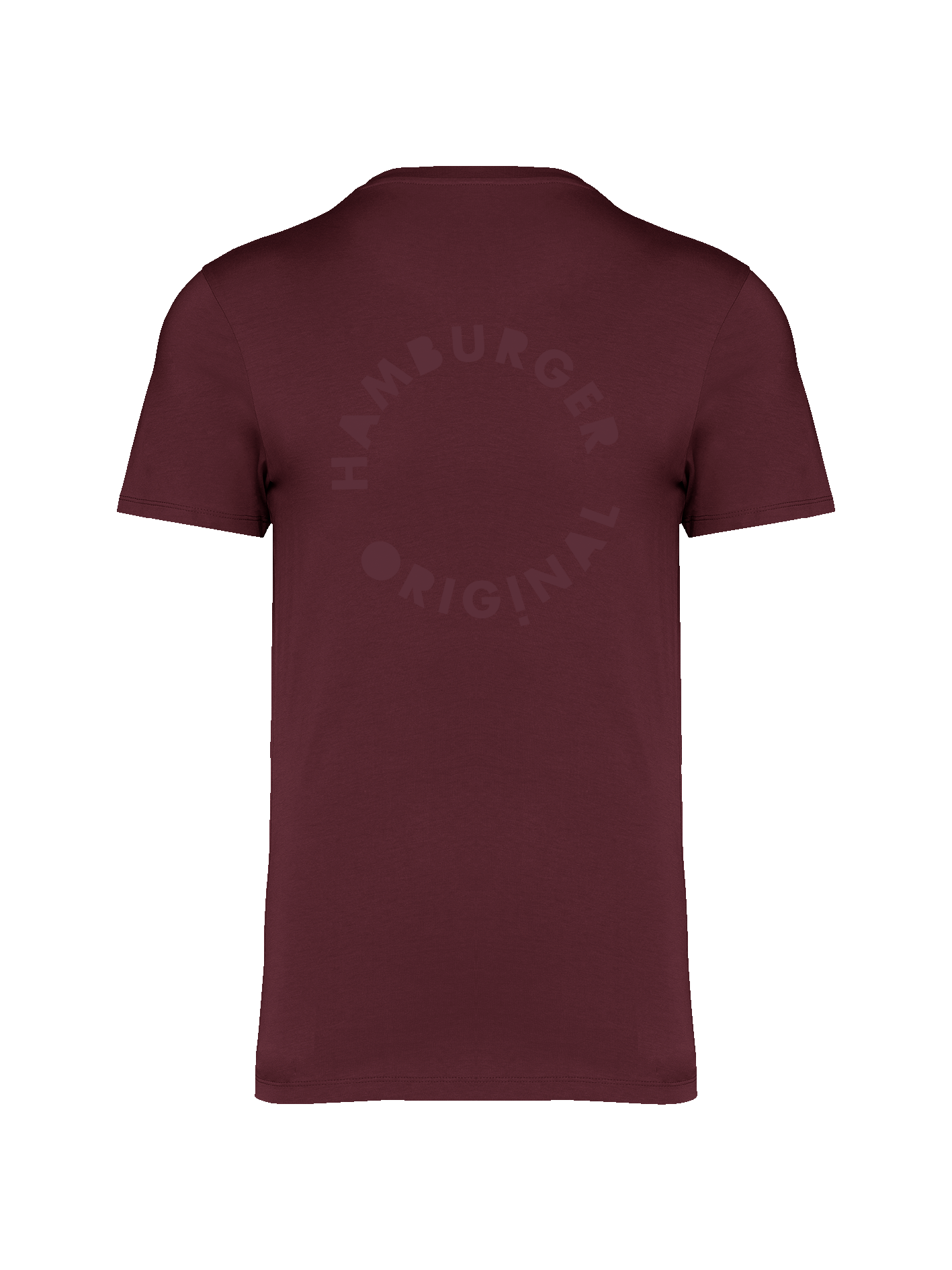 T-Shirt aus Bio-Baumwolle mit Ton in Ton Logo vorne und hinten