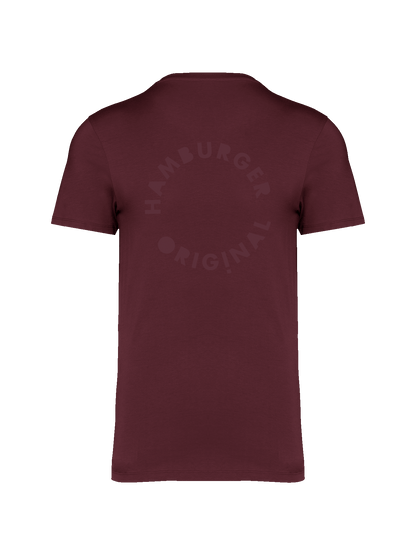 T-Shirt aus Bio-Baumwolle mit Ton in Ton Logo vorne und hinten