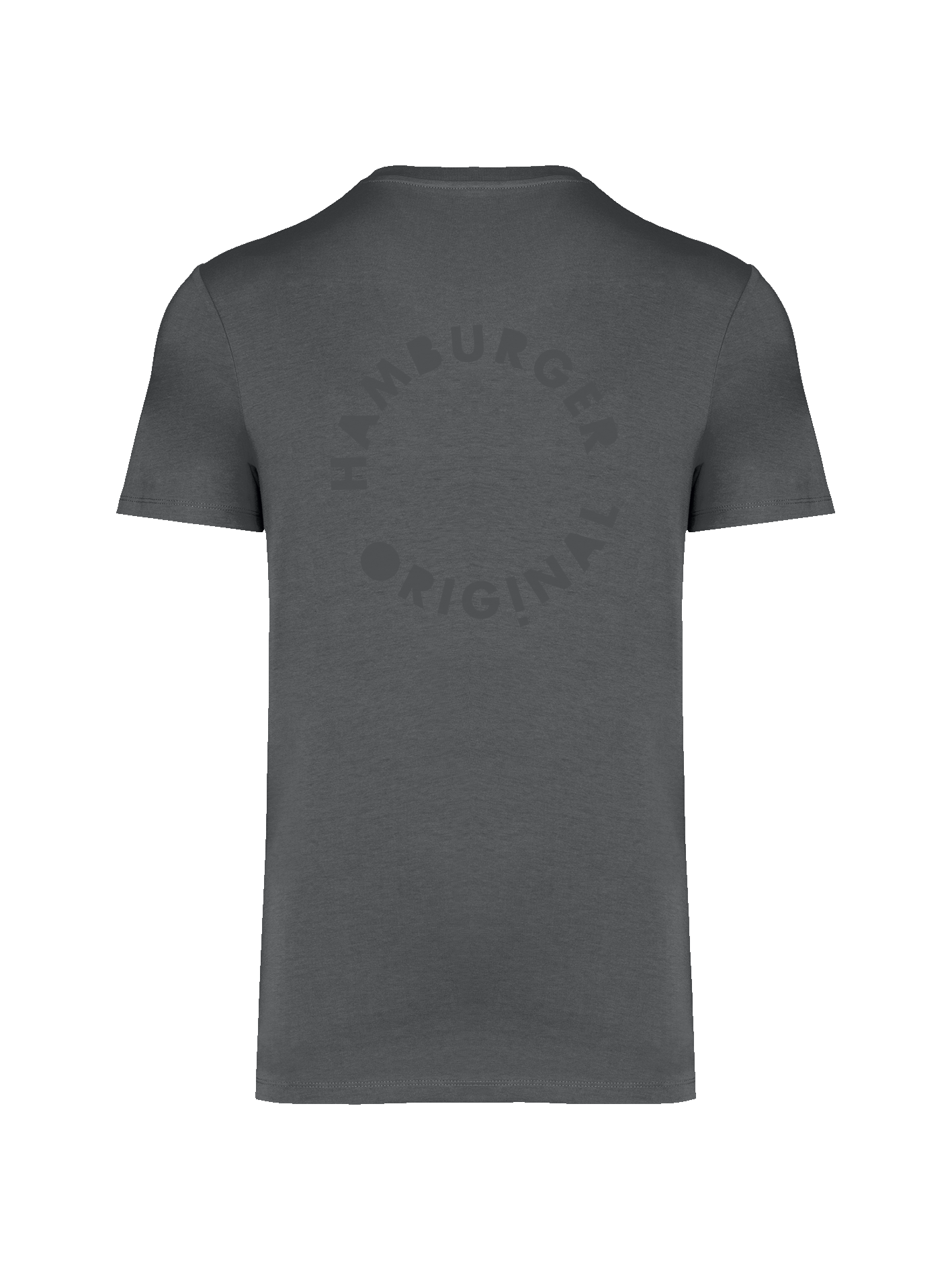 T-Shirt aus Bio-Baumwolle mit Ton in Ton Logo vorne und hinten