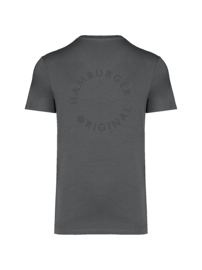 T-Shirt aus Bio-Baumwolle mit Ton in Ton Logo vorne und hinten