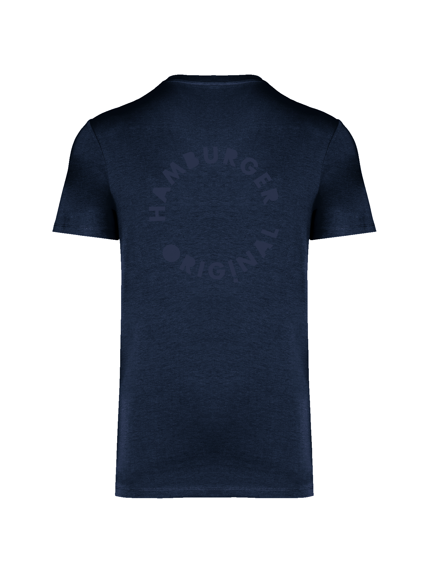 T-Shirt aus Bio-Baumwolle mit Ton in Ton Logo vorne und hinten