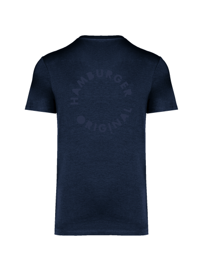 T-Shirt aus Bio-Baumwolle mit Ton in Ton Logo vorne und hinten